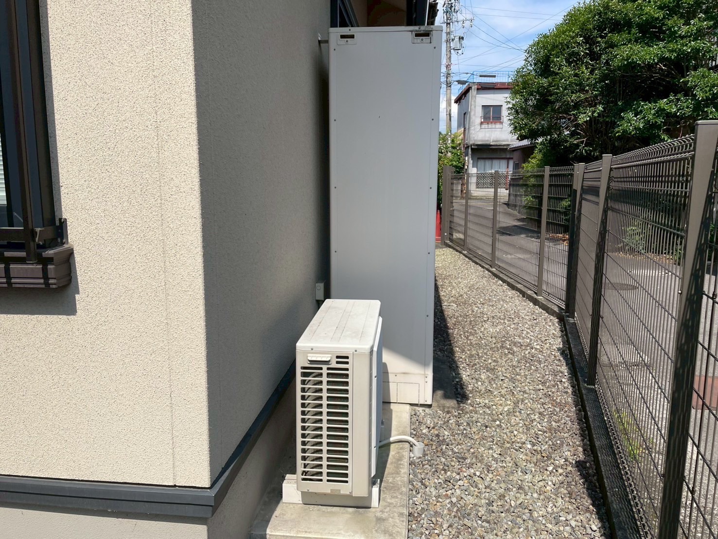 岐阜県　多治見市　I様　コロナエコキュート入替工事
