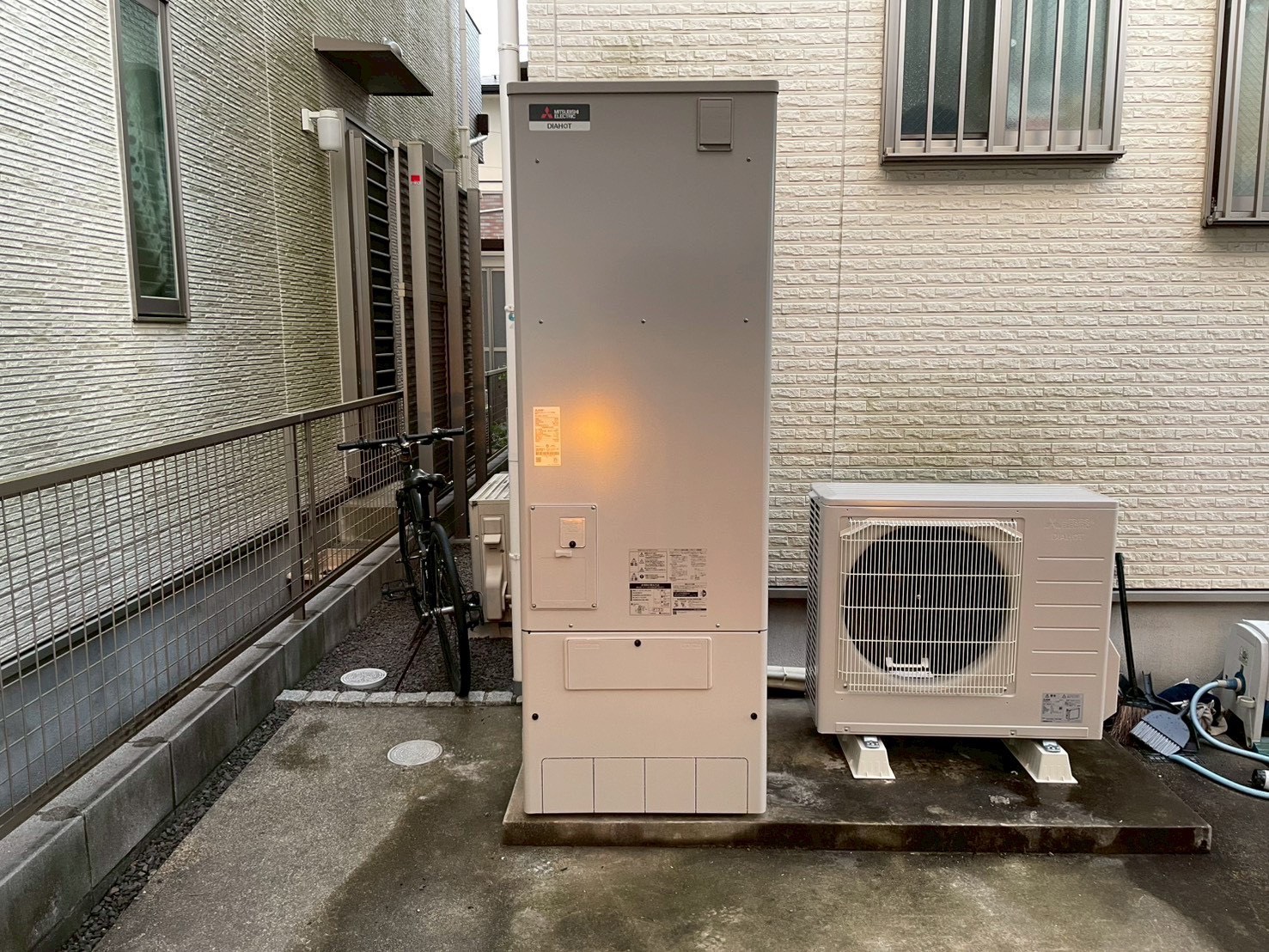 岐阜県　岐阜市　N様　三菱エコキュート入替工事