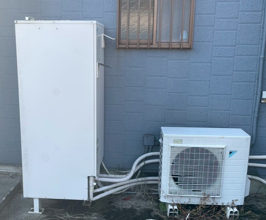 愛知県　額田郡　幸田町　G様　ダイキンエコキュート入替工事