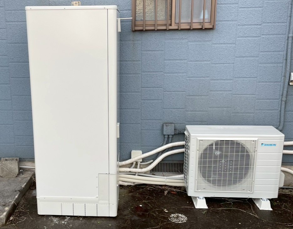 愛知県　額田郡　幸田町　G様　ダイキンエコキュート入替工事
